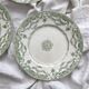 6 Ridgway Staffordshire "Como" English Ironstone Dinner Plates