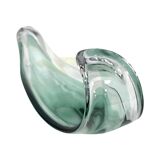 Plat en verre de Murano, Italie années 1960