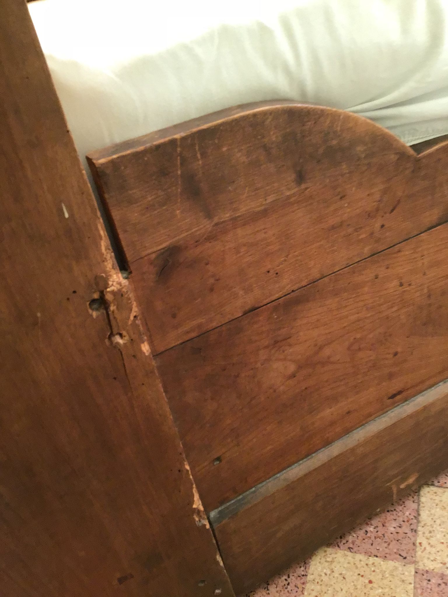 Charles X cherry bed