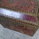 Syrian leather trunk