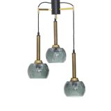 Ceiling lamp with three pendants, 1950s