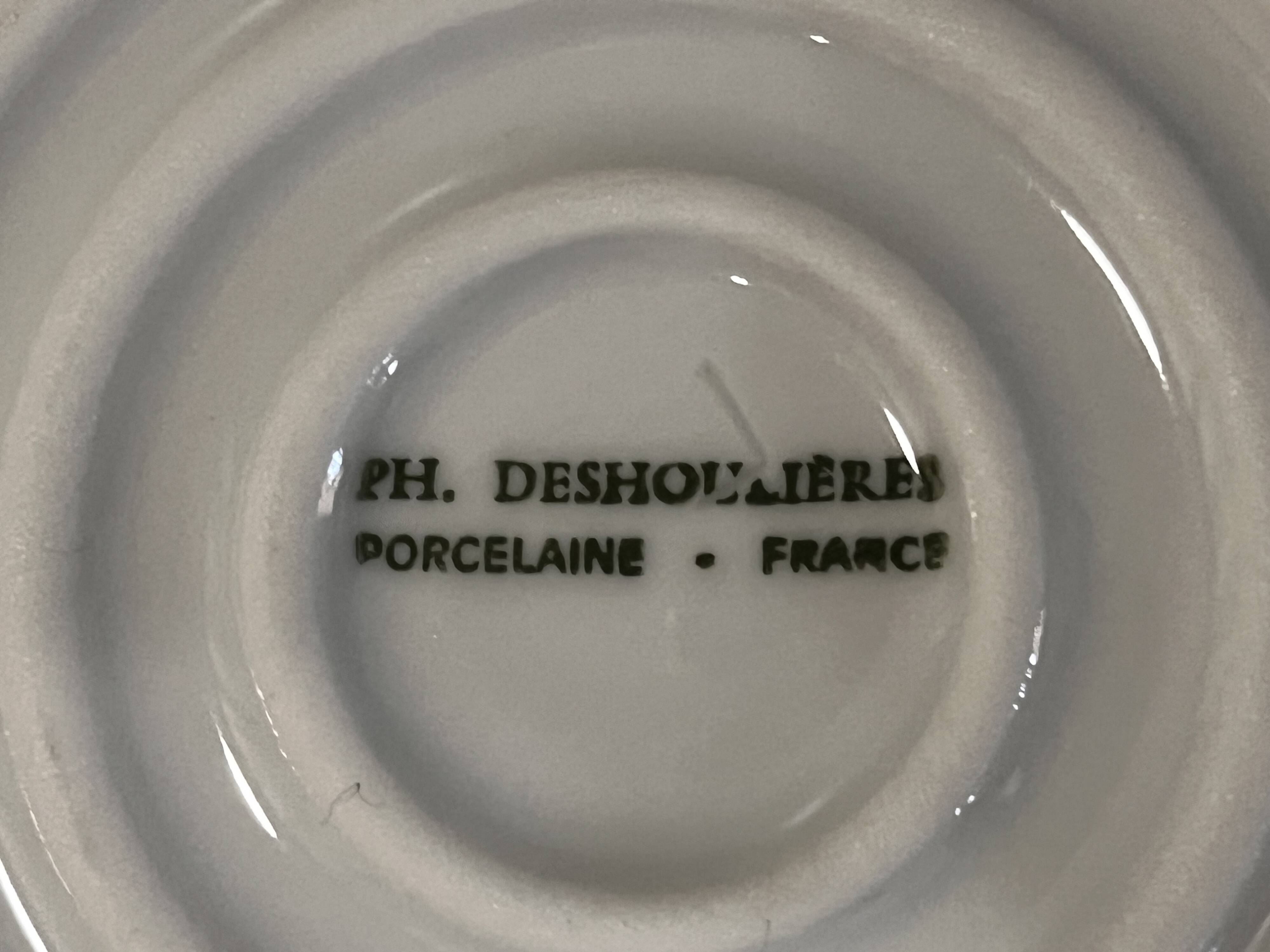 Porcelain teapot Philippe Deshoulières