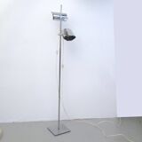 70s chrome floor lamp