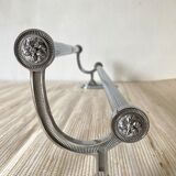 Retro bathroom towel rack