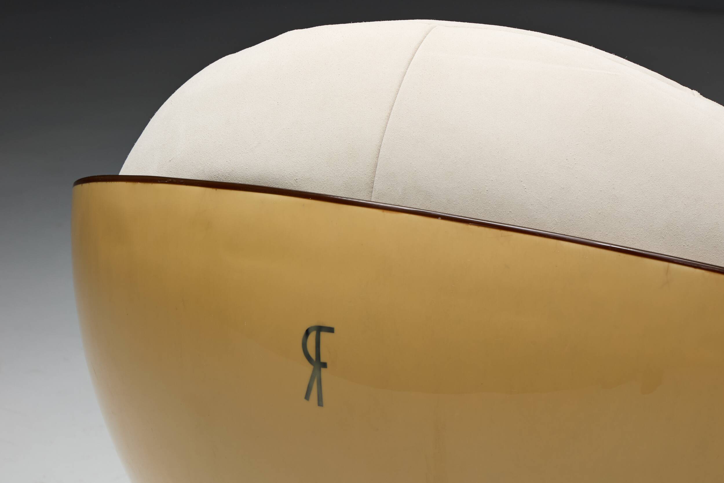 Esfera lounge chairs by Ricardo Fasanello, Brazil, late 1960s