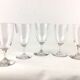 5 crystal water glasses of Baccarat XIXeme-XXeme