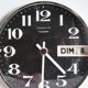 Vintage wall clock clock in formica featured transistor