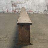 Wooden bench