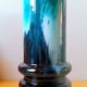 Vase space age en opaline Carlo Moretti 70s