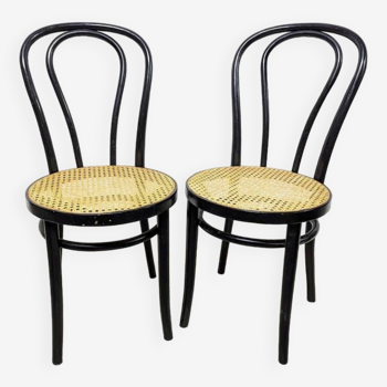 Pair of ZPM Radomsko bistro chairs