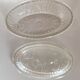 Beurrier verre motif vache 1950/60