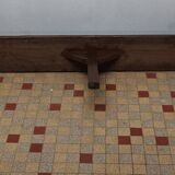 Ancien grand banc de ferme en bois  Vintage