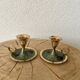 Vintage brass candle holder