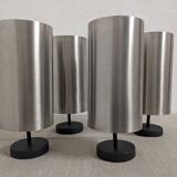 Series of 4 XXL space age spots from the 60s/70s