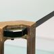Glass coffee table by Peter Ghyczy, model T24 (120x80x45)
