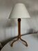 Lampe de salon en corde Provence Riviera 1950
