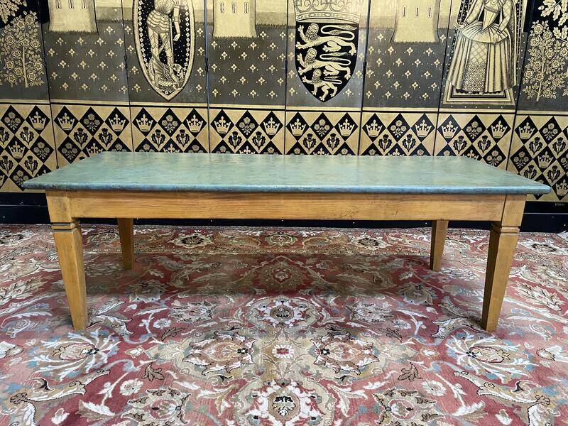 Louis XVI painted coffee table
