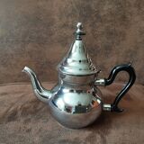Vintage stainless steel teapot