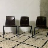 Stackable Pagholz Galvanitas S22 Compas Dining Room Chairs, 1960s
