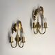 Naturalist wall lights from the 70s/80s (X2)