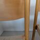 Set de 6 chaises empilables en hêtre et jute