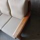 Three-seater canapé from the 1950s in elm.