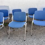 Série de 40 chaises de G. Piretti pour Castelli Anonima Castelli, Italie, années 1970