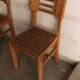 set of 4 chairs, vintage design