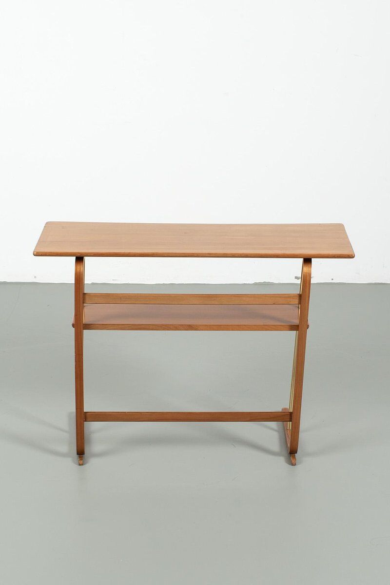 Vintage Console Table in Brass