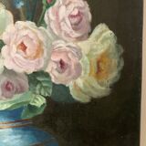 Painting flowers late nineteenth