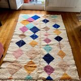 Berber handmade rug Beni Ouarain 100% wool