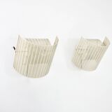 Pair of Shogun Wall Sconces by Mario Botta for Artemide, 1980