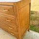 Commode à 4 tiroirs , de style scandinave , pieds compas , 1950’