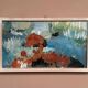 Mid-Century Oil on Panel “Sheeps” by B dahl Framed 45x37 cm (17.7" x 14.5")