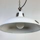 Industrial White Enamel Factory Pendant Lamp from Thorlux, 1960s