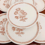 7 vintage flat plates