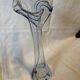 Vase en verre soufflé  vintage