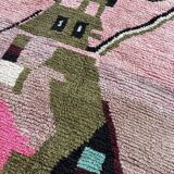 colourful Berber Moroccan wool rug