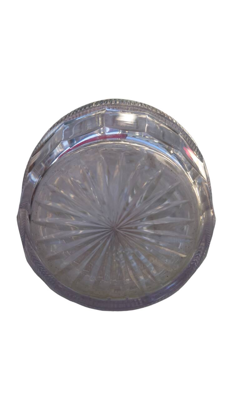 Napoleon III crystal wine carafe