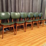 Set of six chairs, 1960s
