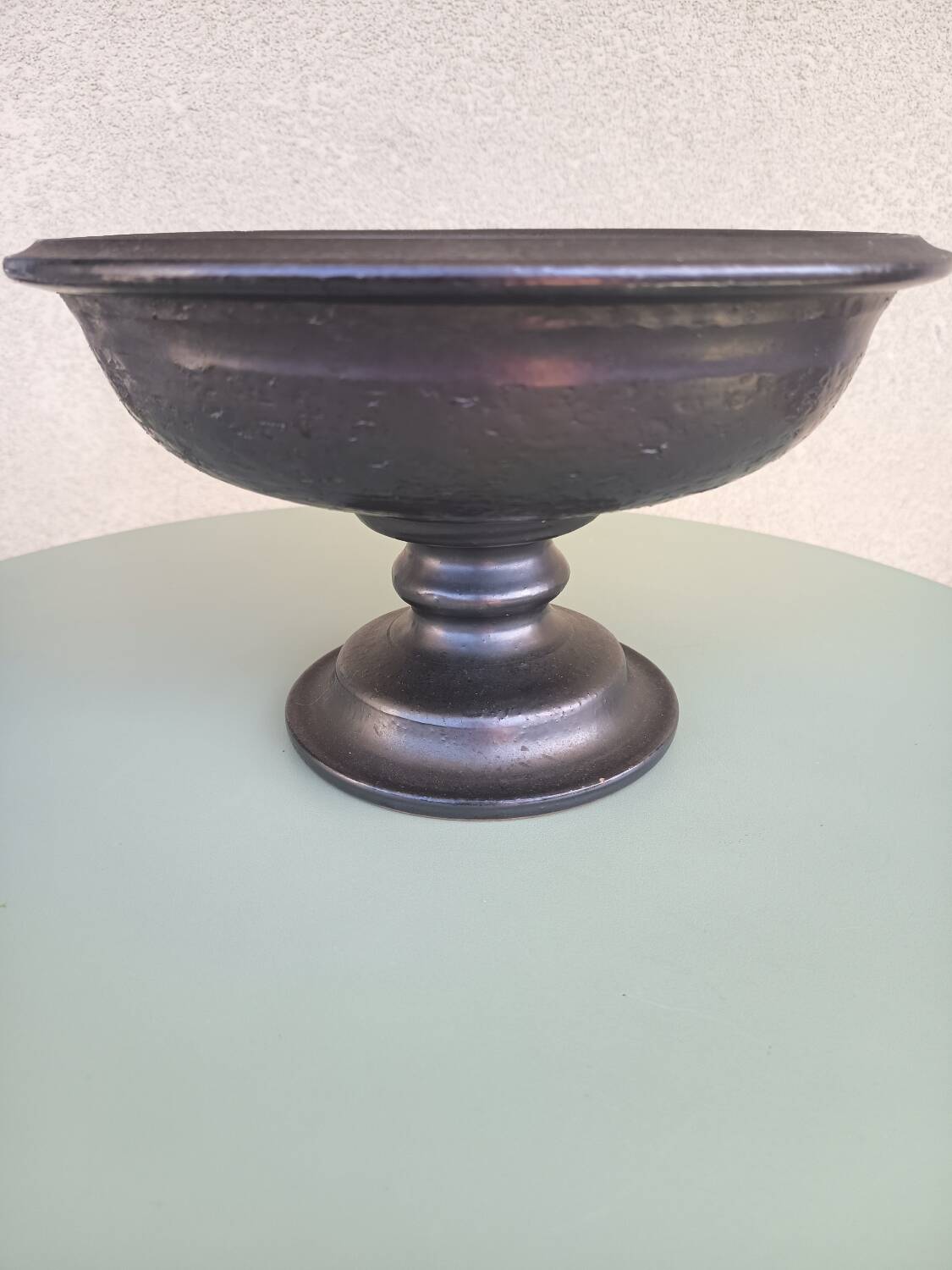 Bowl signed Jean Marais – Vallauris – large piece of ceramic art