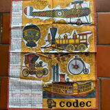 Torchon calendar 1975 grocery store Codec