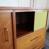 Sideboard vintage of the 50s in light oak