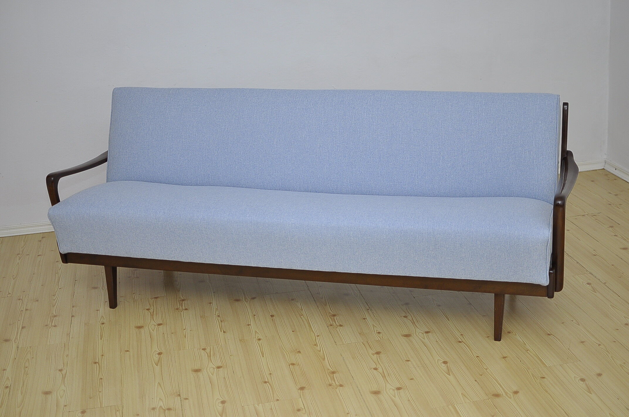 Scandinavian style folding sofa bed, 1960s