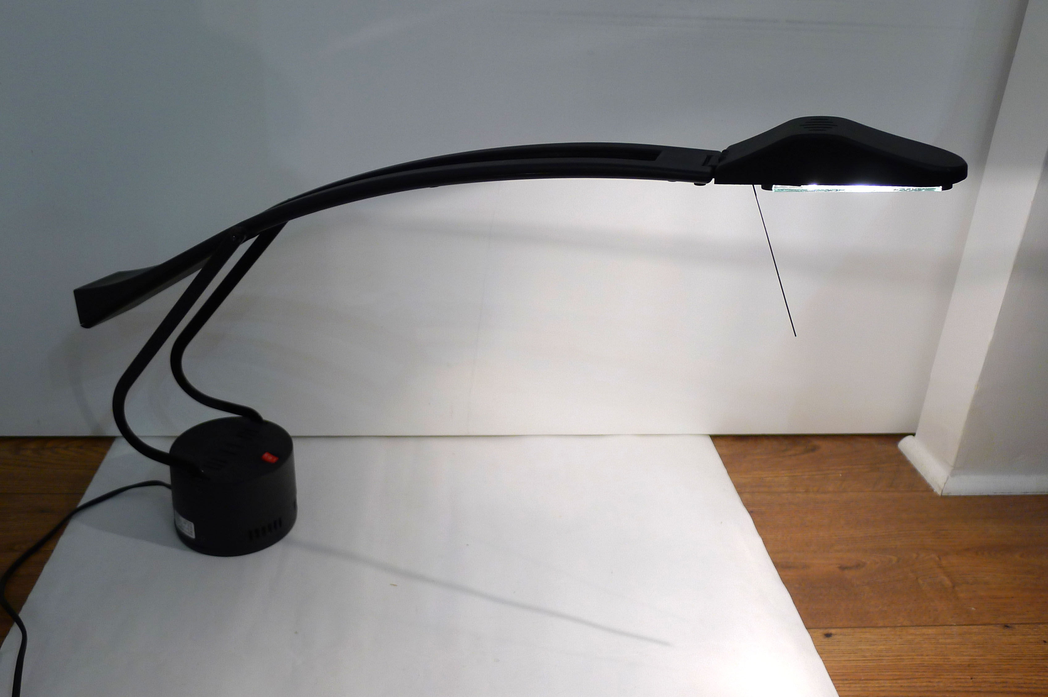 Stilplast pendulum desk lamp 1980