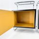 Pair of Art Deco Tubular Bedside Tables, Czechoslovakia