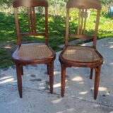 Pair of art nouveau chairs
