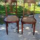 Paire de chaises art nouveau