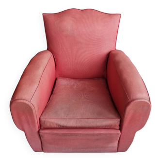 Vintage moustache club chair