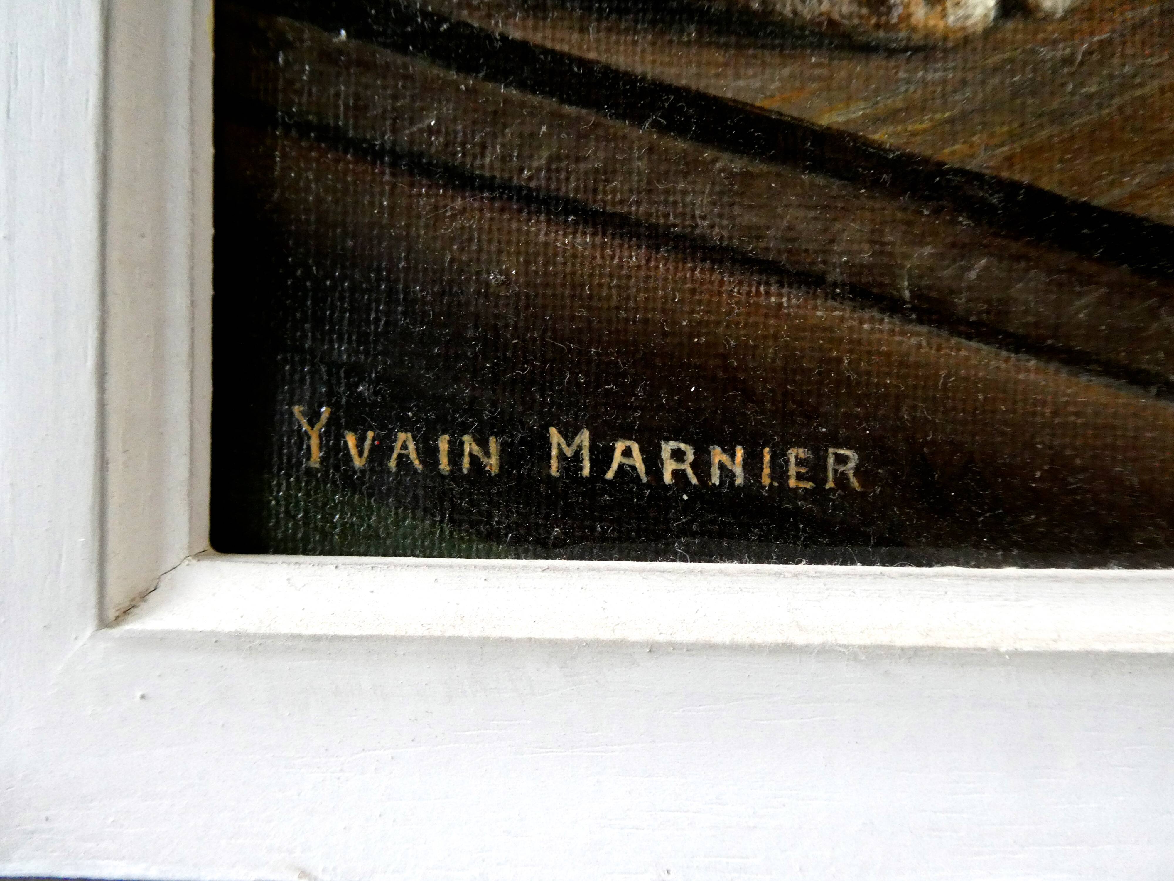 Painting, still life with shells, 70s